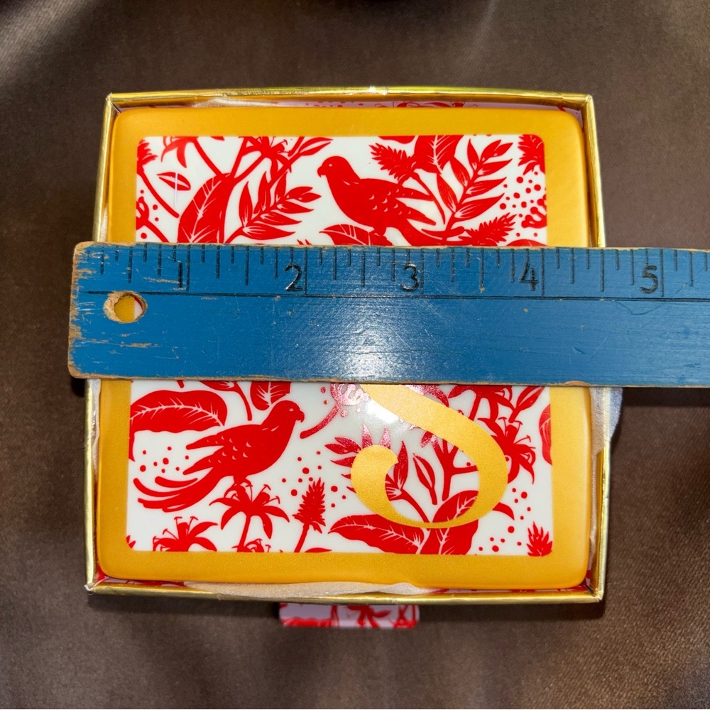 Monogrammed Decorative Trinket Box Ceramic - Picture 7 of 7